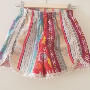 Girl's Mallory May Tribal Shorts
